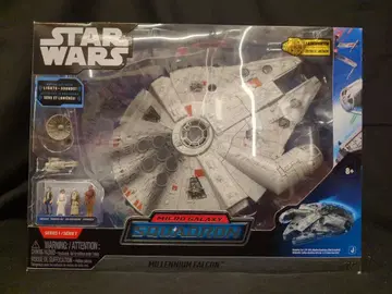 JAZWARES 시리즈 1 / MICRO GALAXY SQUADRON ATTENTION 버전 MILLENNIUM FALCON LAUNCH EDITION 0022