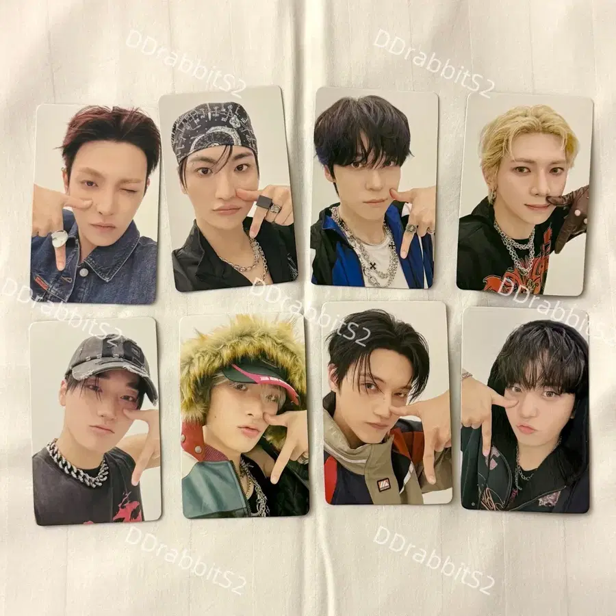 에이티즈 일본 팬미팅 배드 앨범 현장 구매 특전 포카 양도