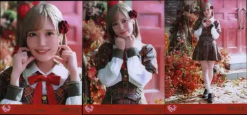 =LOVE 2025년 10월 랜덤 브로마이드 모로하시 사나 2025 October ([러브송에 습격당하다] 가창 의상) 3종 컴프