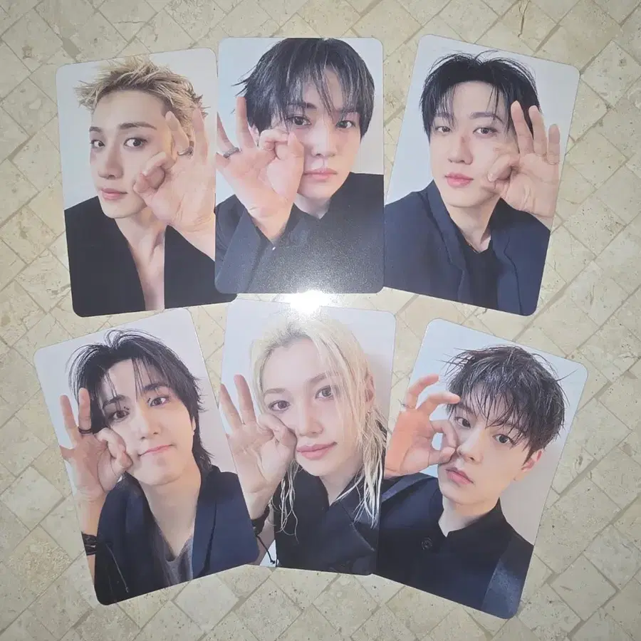 스트레이키즈 콘서트 포카 기프트 스테이존 6장 포토카드