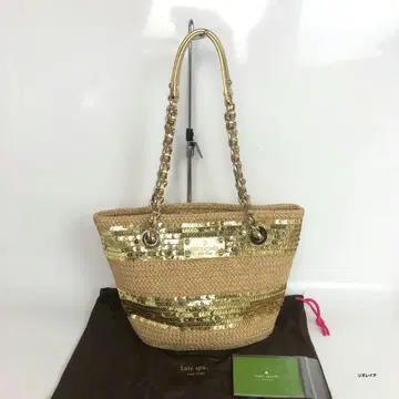 케이트 스페이드 토트백 백 골드