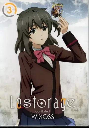 애니메이션 Blu-ray Lostorage conflated WIXOSS 3 카드 포함 초회 생산 한정판 3