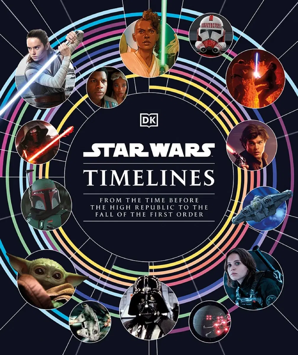 [특가/소장용] 스타워즈 타임라인 공식 가이드북 (Star Wars Timelines Hardcover)