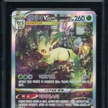 포켓몬카드 리피아 VSTAR 210/172 SAR CCG9.5