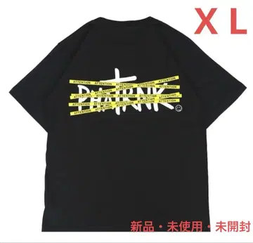 6719 레어 팻랭크 PHATRNK 주의 T셔츠 블랙 컬러 XL