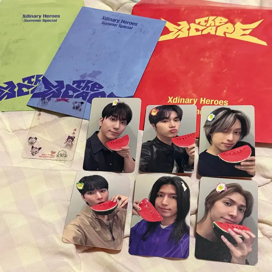 엑디즈 콘서트 썸머콘 입장포카 세트 Summer Special The Xcape