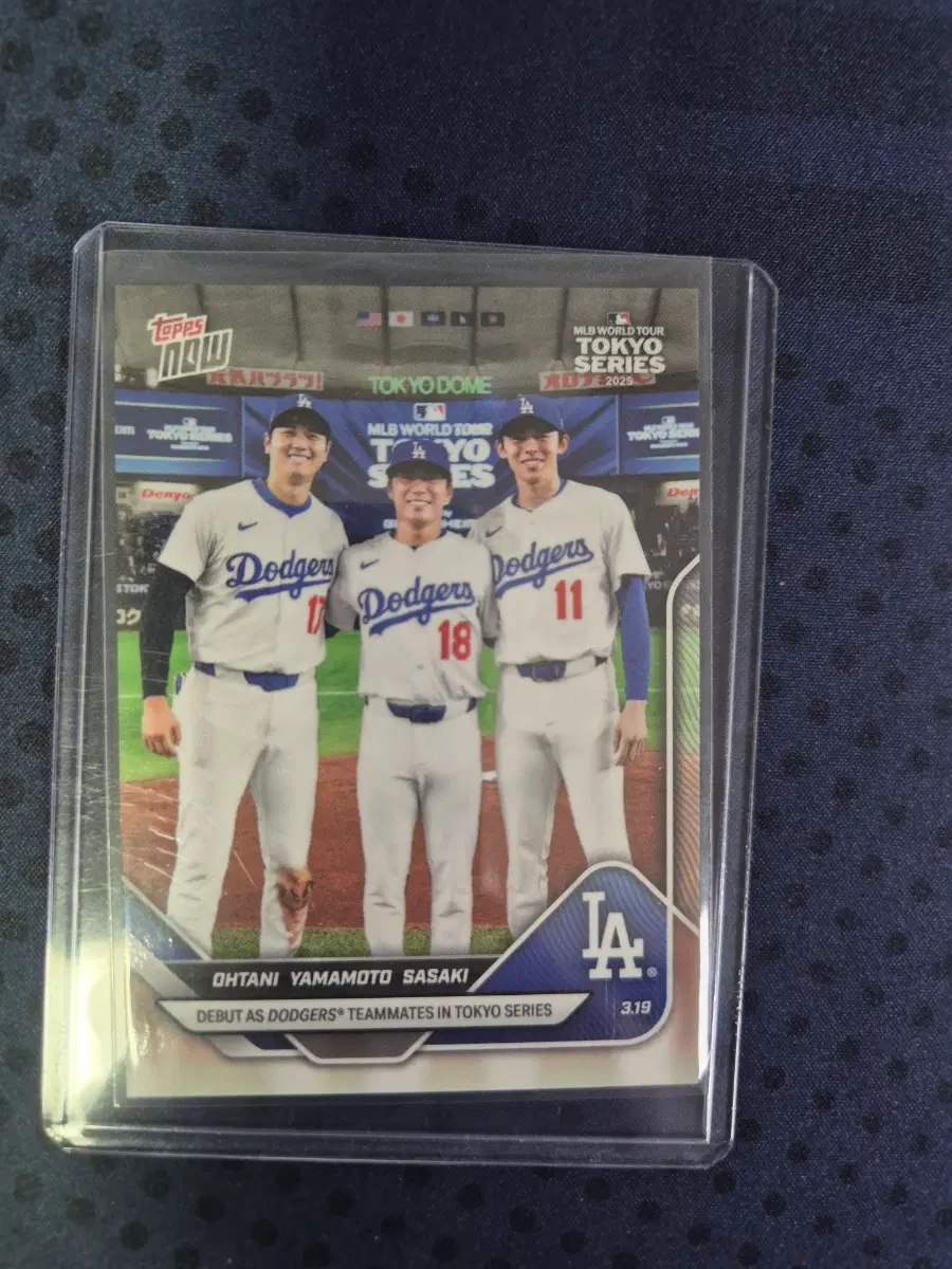 MLB LA 다저스 오타니 사사키 야마모토 트리오