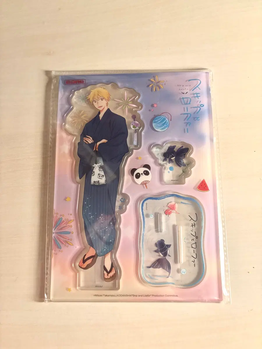 팝마트 스킵과로퍼 하나비 시마 아크릴 스탠드 미개봉