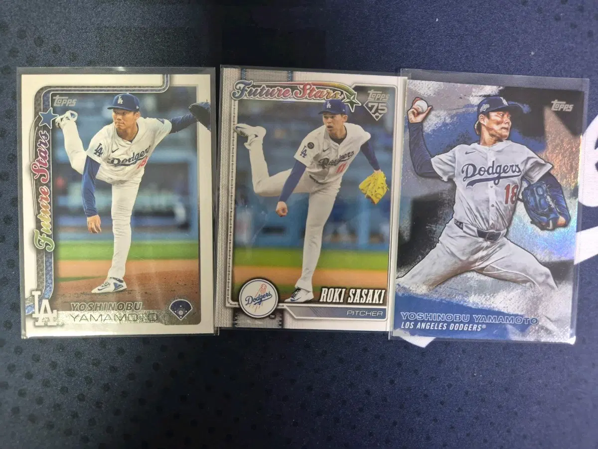 MLB 탑스 LA 다저스 야마모토 사사키 카드