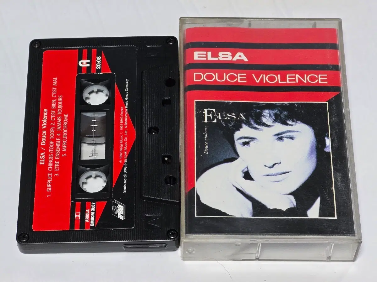 엘사 (Elsa) 3집 - Douce Violence 카세트테이프