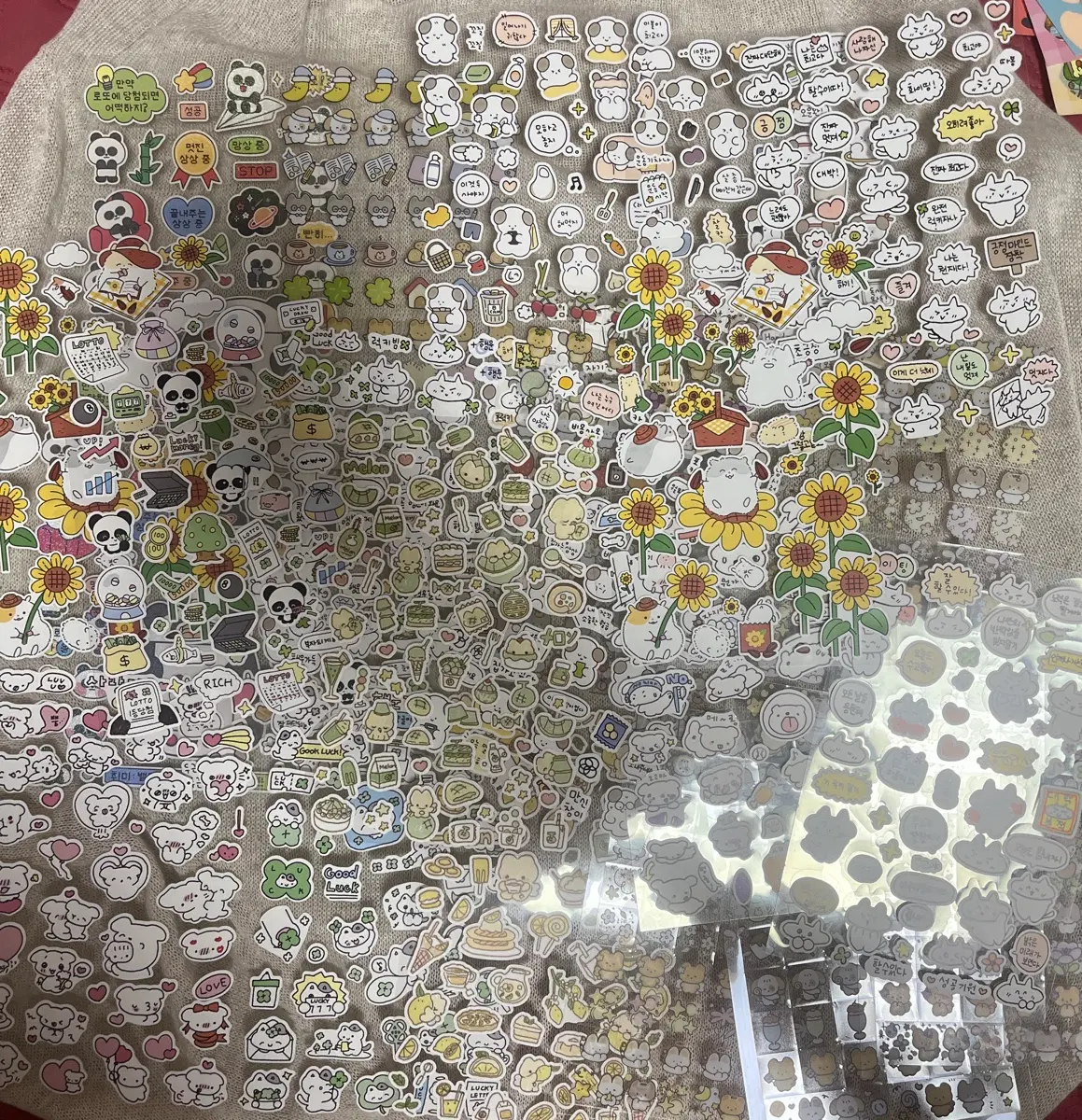 다이소 스티커 일괄 1500원 다꾸 스꾸 다이어리
