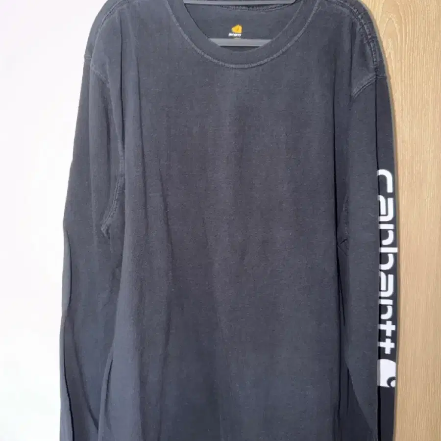 Carhartt 'K231' L/S Sleeve Logo T-Shirt (BLACK)