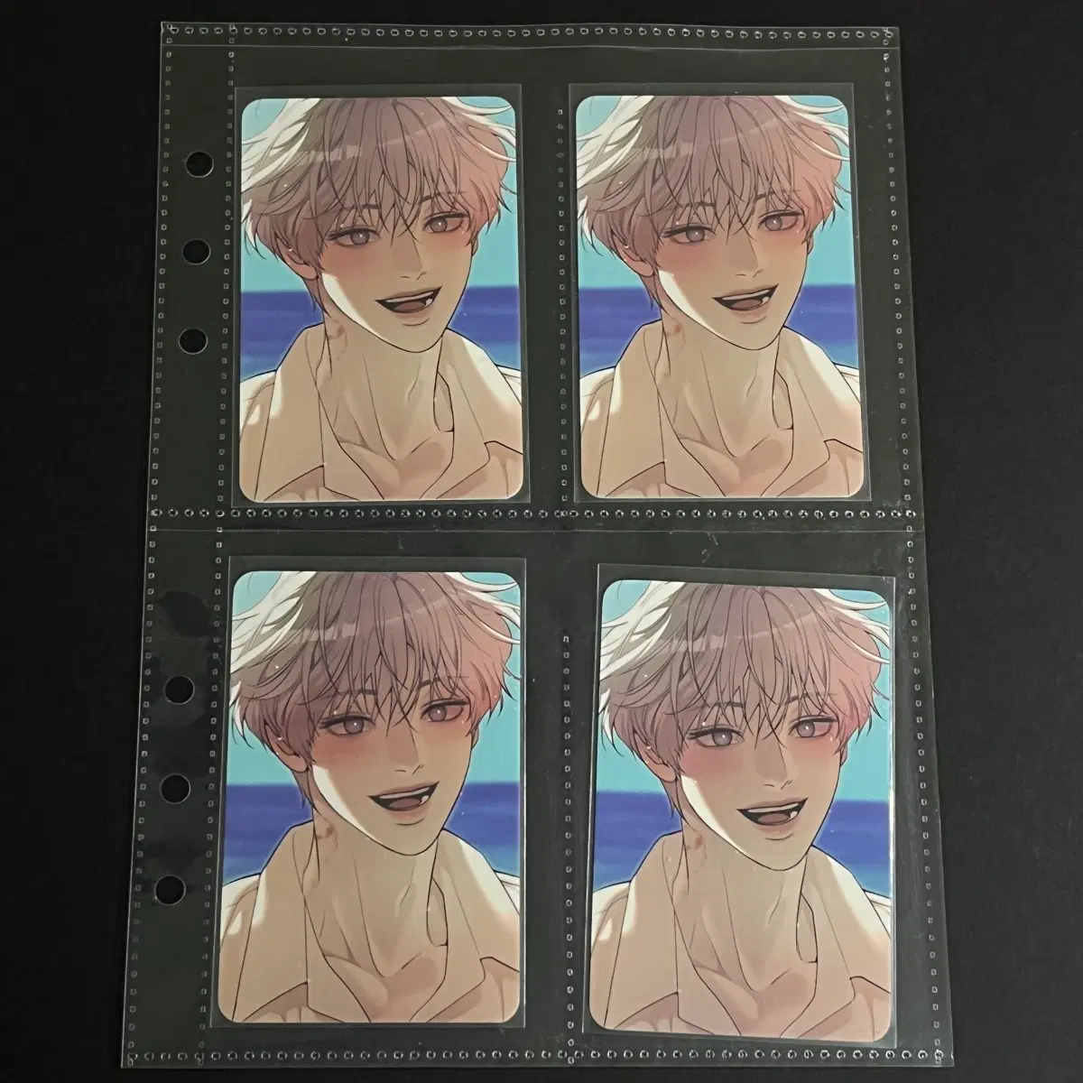 조개소년 2 주하 컬렉션 포토카드 포카 4장 일괄