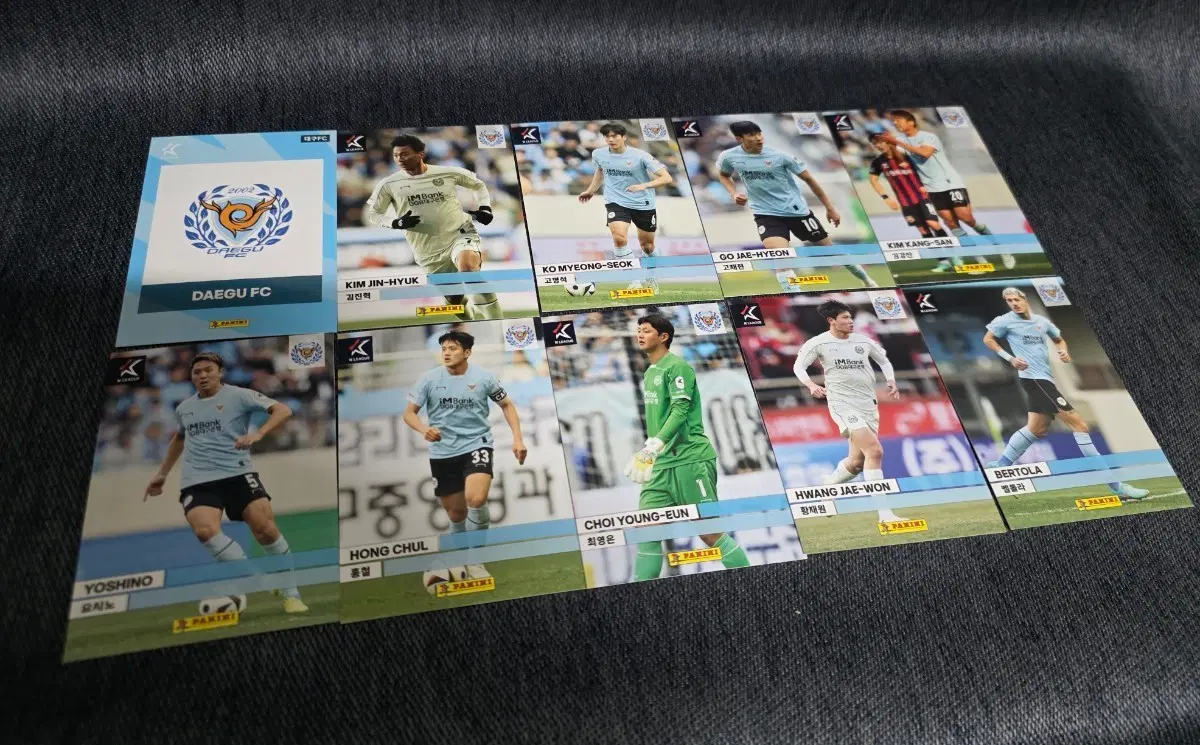 2024 K리그 파니니 대구 FC 카드 21장 일괄