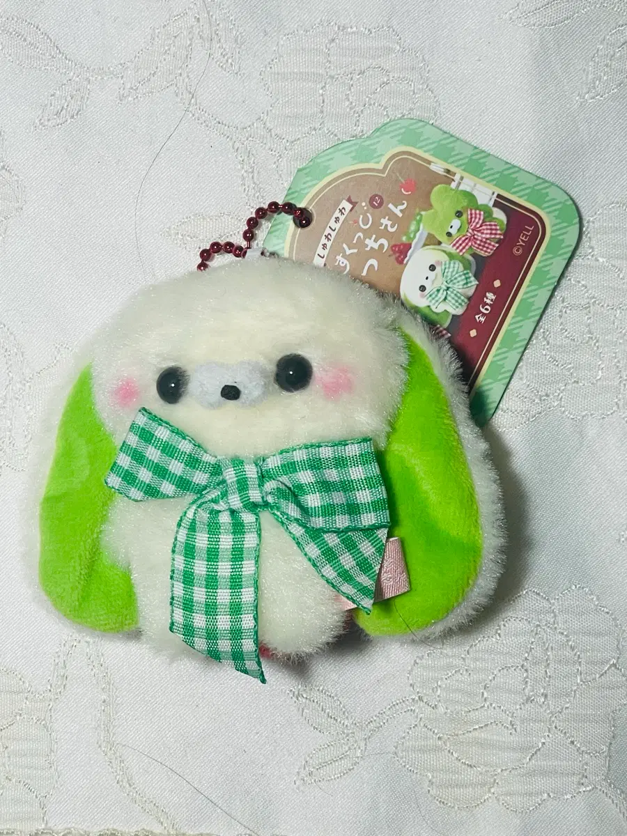 스쿳토 탓치상 롭이어 토끼 인형 키링