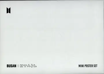 BTS 2022 Yet To Come in BUSAN BTS 미니 포스터 세트