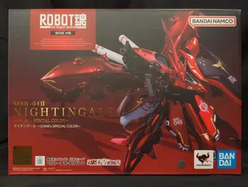 BANDAI SPIRITS ROBOT혼 [ SIDE MS ] 나이팅게일 -CHAR's SPECIAL COLOR-