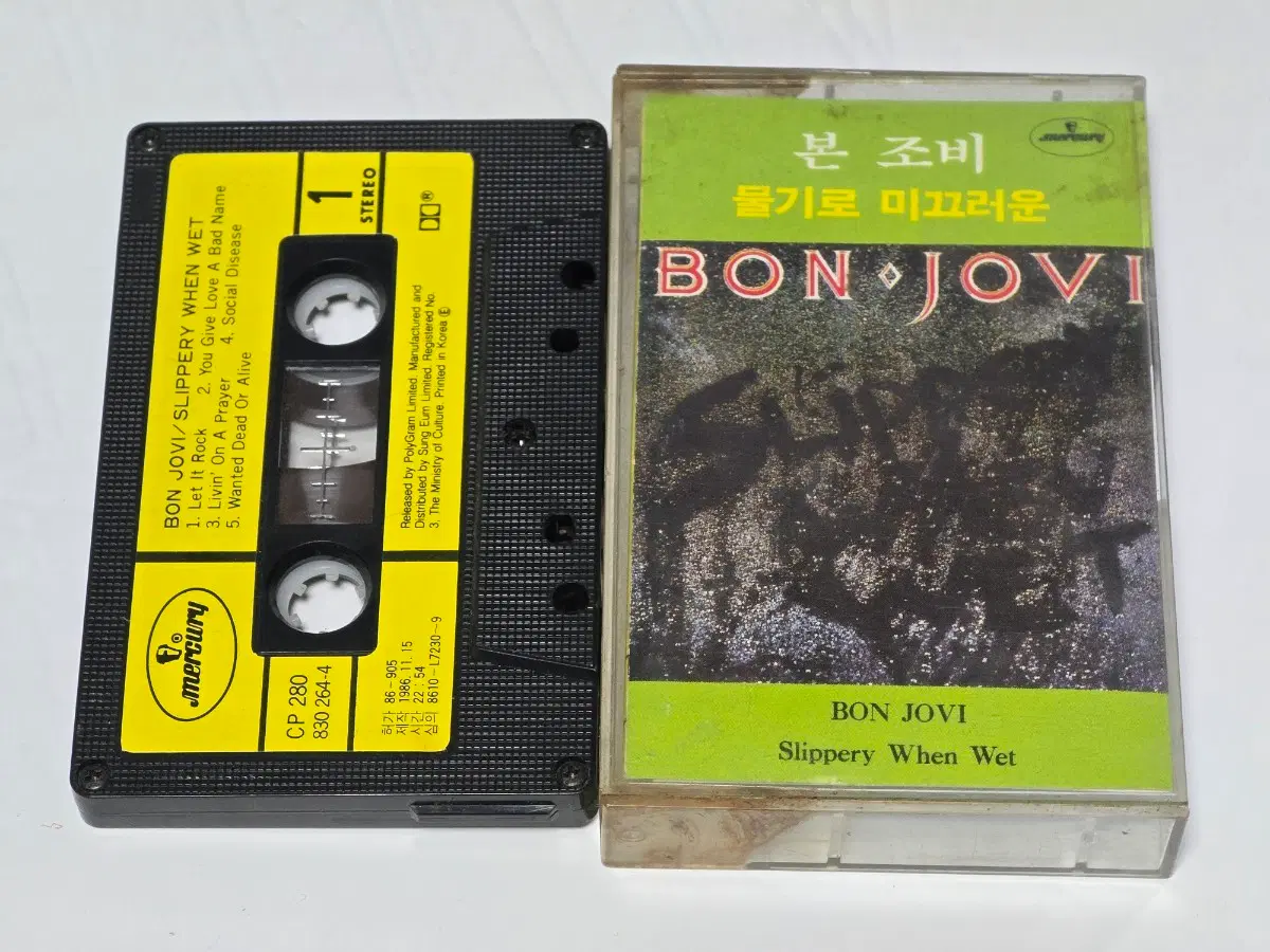 본 조비 (Bon Jovi) - Slippery When Wet (1986)