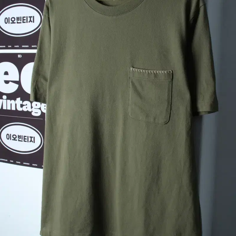 (L-XL) 유니클로 반팔 티셔츠 JW앤더슨 협업 포켓-H36470