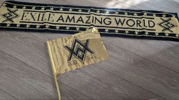 EXILE AMAZING WORLD 타월 플래그
