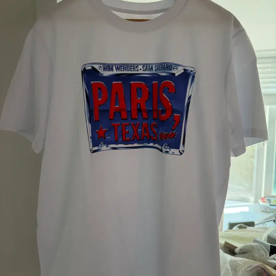 IDEA Paris, Texas License Plate T-Shirt