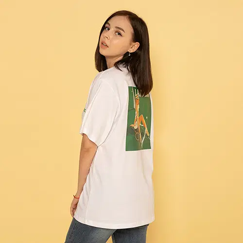 [새상품] 레이든 티셔츠 M사이즈 TENNIS PINUP S/S TEE-WHITE