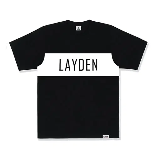 [새상품] 레이든 티셔츠 M사이즈 TWOTONE TEE - BLACK