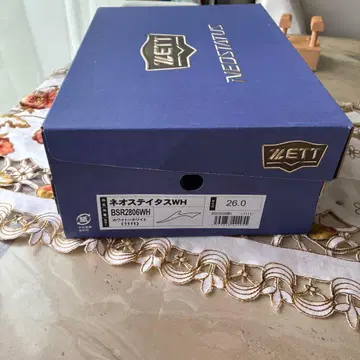 ZETT 네오스테이터스WH 야구 스파이크 26.0cm