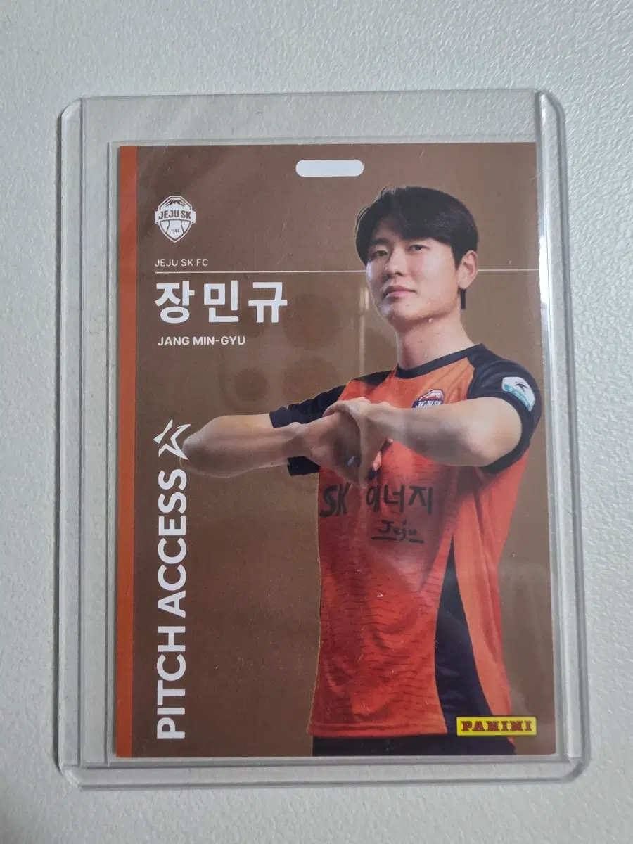 2026 k리그 파니니 장민규 Pitch Access 브론즈 제주skfc
