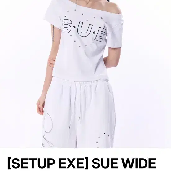 셋업이엑스이 setupexe SUE 오프숄더 탑