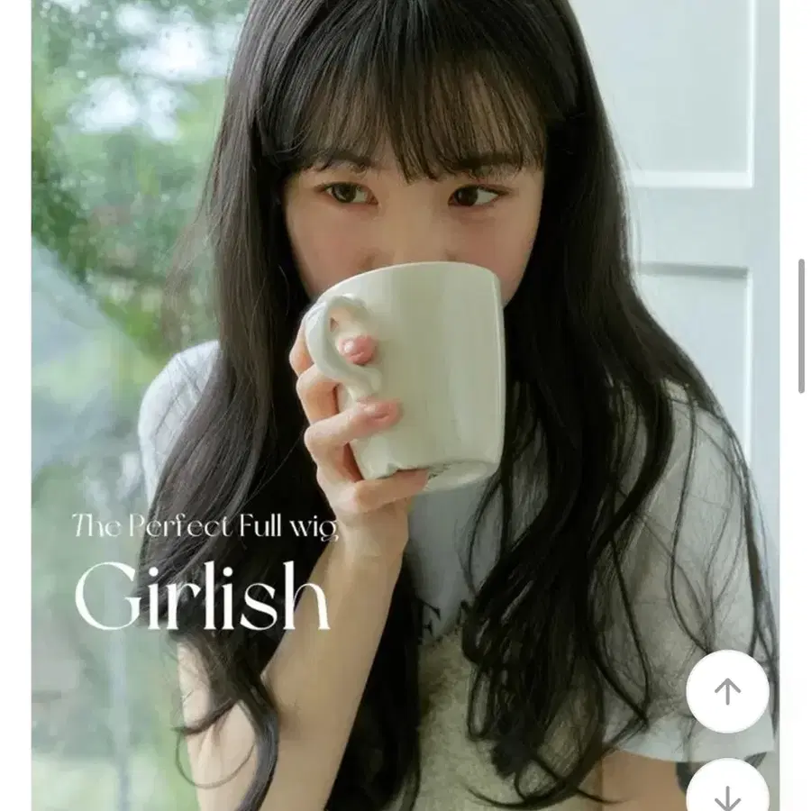 러블리 페미닌 무드!롱웨이브 가발