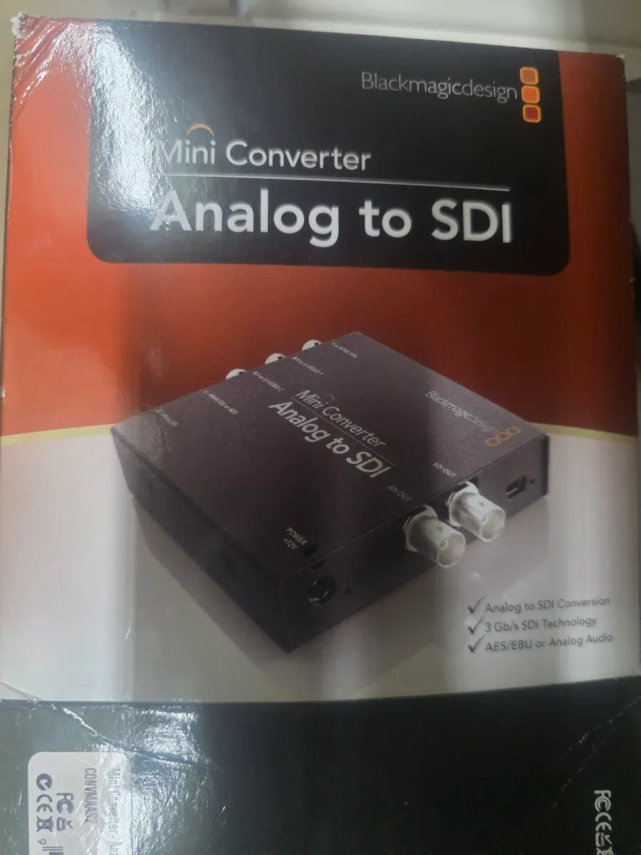블랙매직 Mini Converter Audio to SDI 미니 컨버터