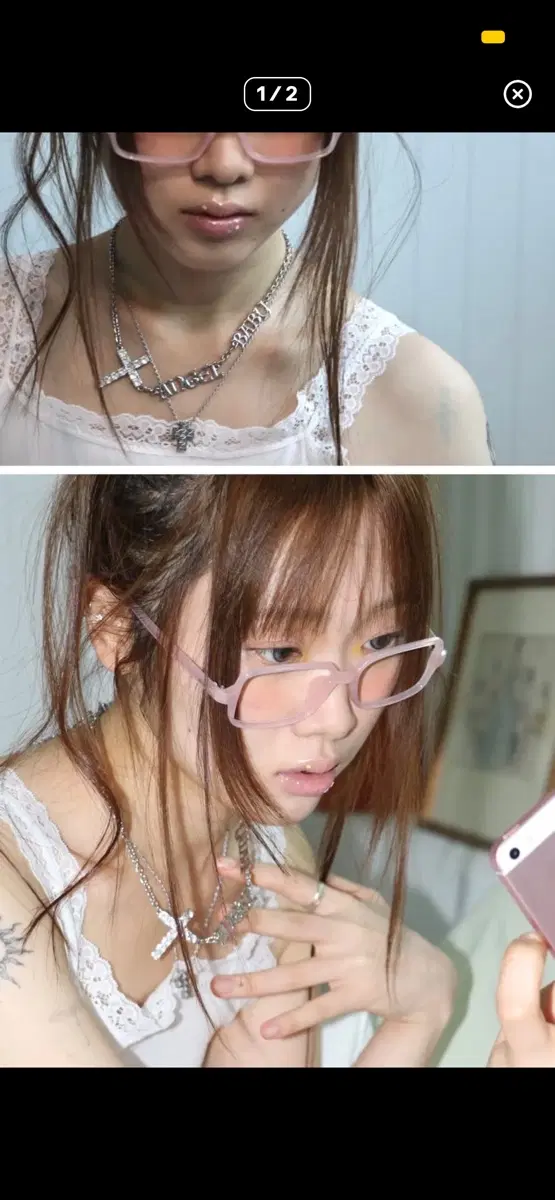 티니) Angel Baby necklace