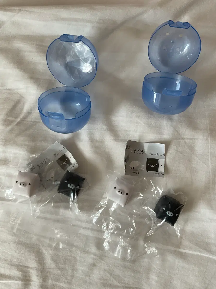 산엑스 모노쿠로부 돼지 가챠 피규어