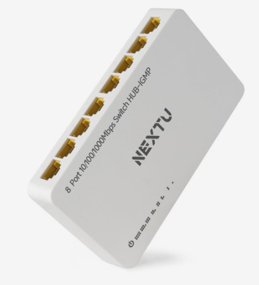 딜러가격(새상품)NEXTU 8포트 기가비트 스위칭허브 NEXT-1008GH-IGMP