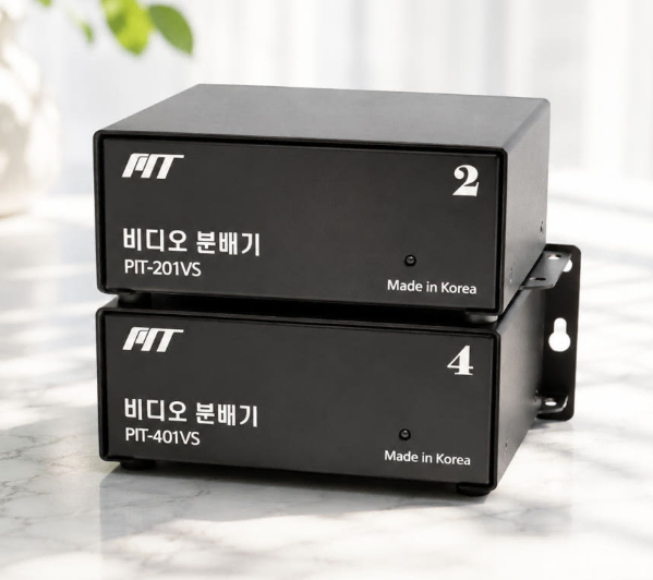 (새상품)국산 팔미시스템 PIT-201VS 1:2 VGA RGB 모니터 분배기 --명품 분배기 실재고 1개
