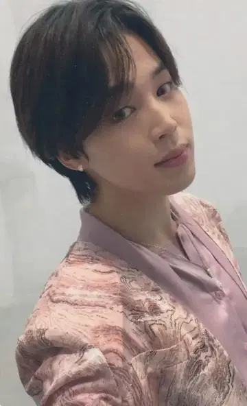 BTS proof JIMIN 트레이딩 카드 뒷면 실버