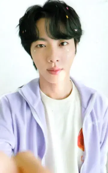BTS FC 뉴스레터 설문조사 특전 JIN 트레이딩 카드
