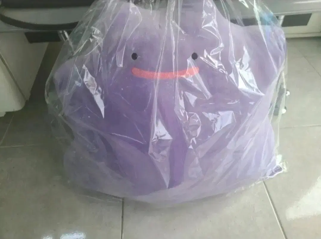 정품 포켓몬스터 메타몽 60cm 쿠션 인형