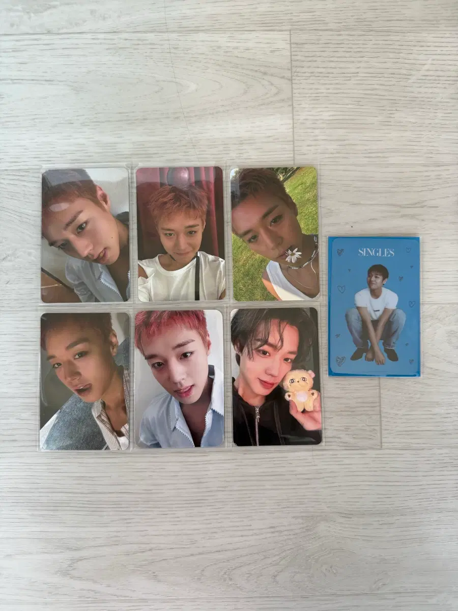 박지훈 포카 7장 일괄판매