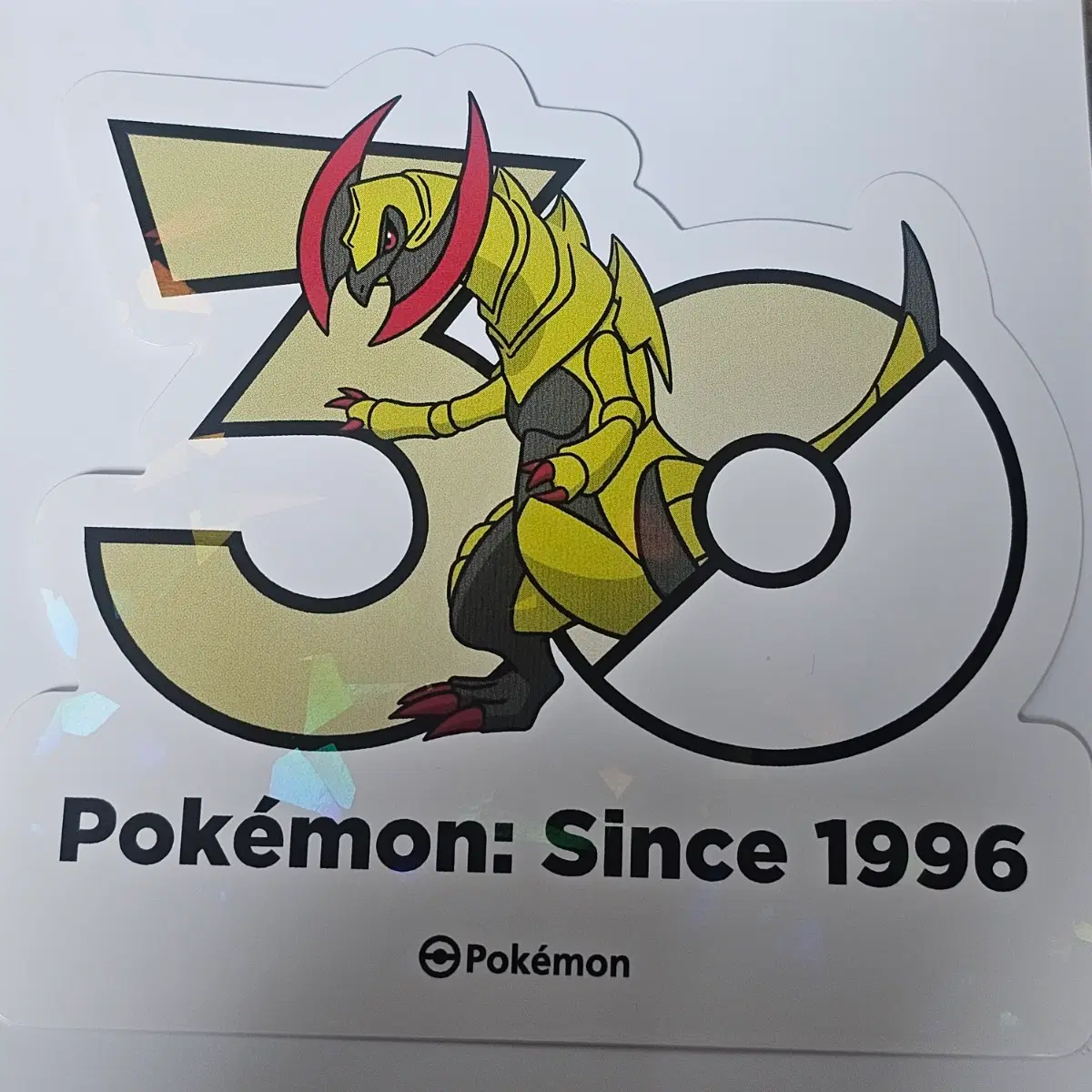 포켓몬 30주년 로고스티커 액스라이즈