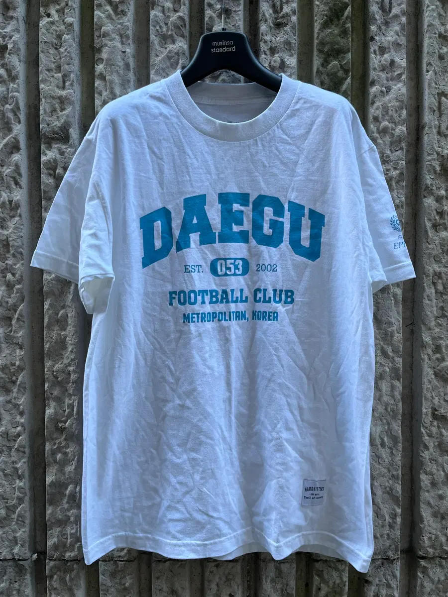 대구 FC(Daegu FC) 공식 라이프스타일 그래픽 반팔 티셔츠