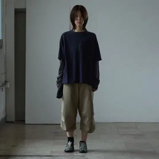 해칭룸 snow short beige