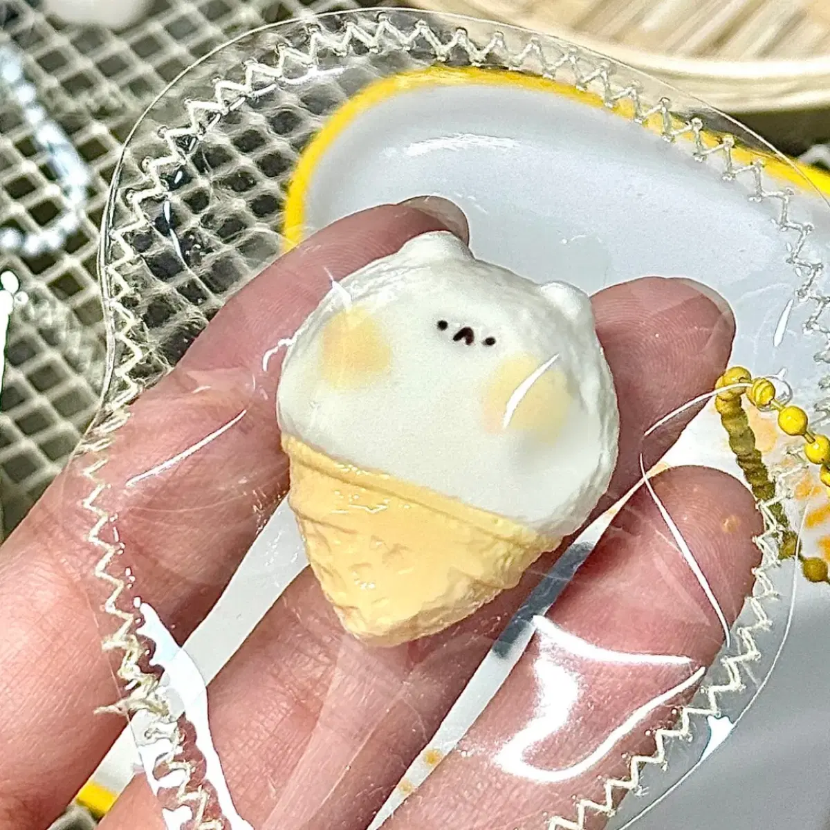 미니 아이스크림콘 말랑이 새제품
