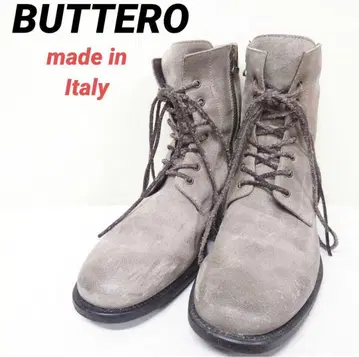 부테로 BUTTERO 이탈리아제 스웨이드 가죽 부츠 레이스업 워크 부츠