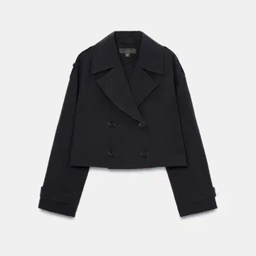 [ 미사용 새상품 ] ZARA 숏 더블 브레스트 트렌치