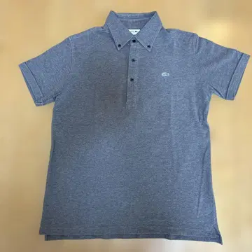 LACOSTE 피케 셔츠 그레이 사이즈 4