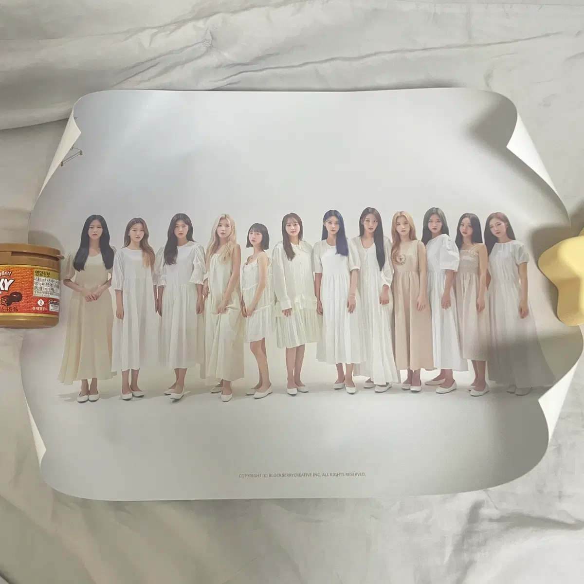 이달의소녀 포스터 응원봉 2주년 이달소 loona 포카 미공포 앨범 개봉 미개봉