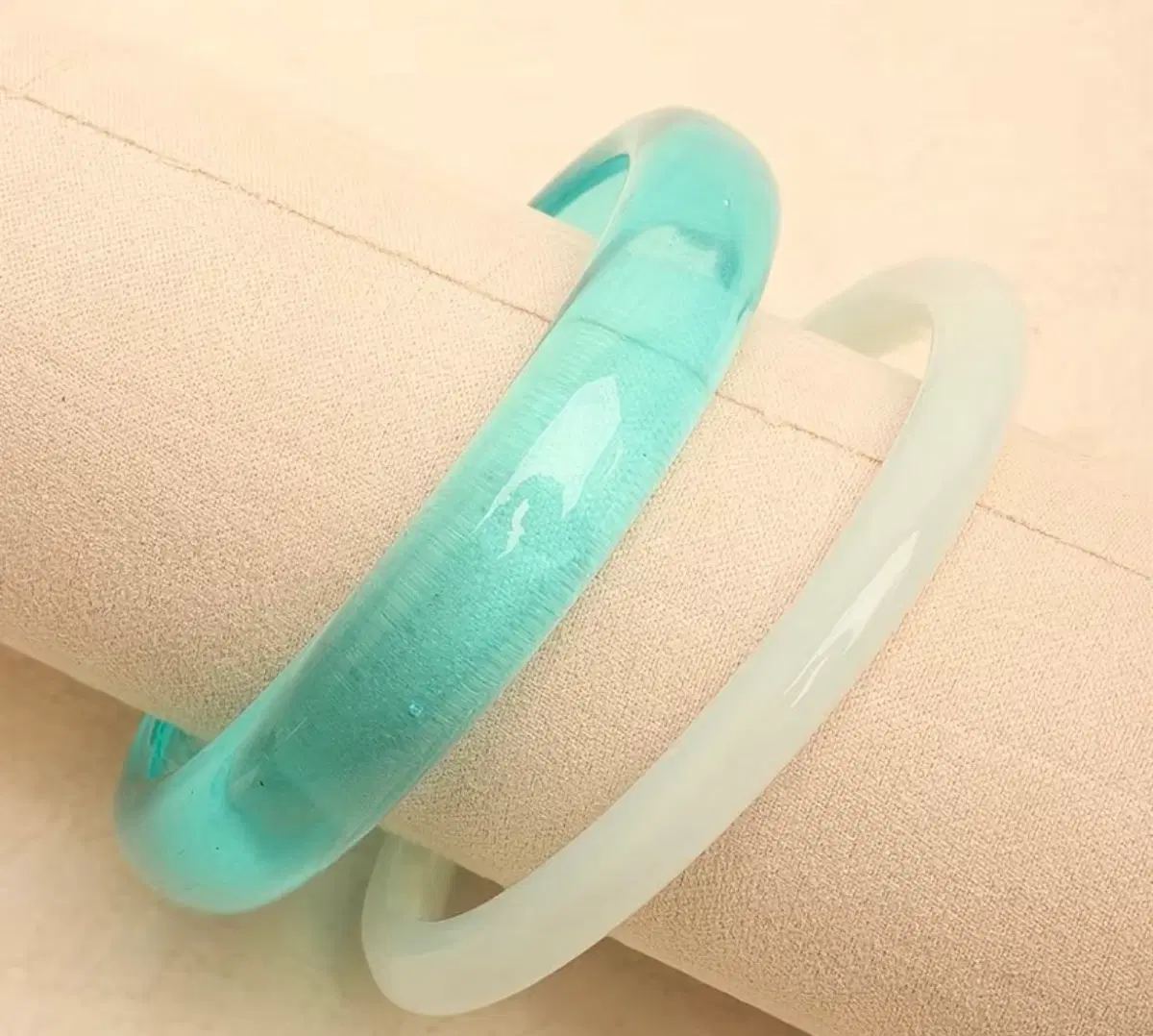 뱅글 팔찌 민트