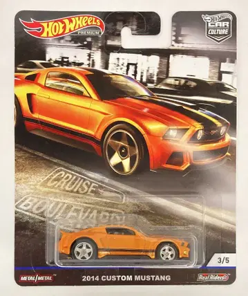 MATTEL HOTWHEELS 크루즈 블러바드 2014 커스텀 머스탱 3/5